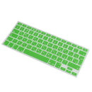 Russian-english Silicone Keyboard Skin Cover Sticker For Computers Green