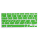Russian-english Silicone Keyboard Skin Cover Sticker For Computers Green
