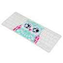 Owl Silicone Pattern Keyboard Cover Keypad Skin Protector for US Layout Macbook