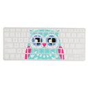 Owl Silicone Pattern Keyboard Cover Keypad Skin Protector for US Layout Macbook