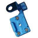 Blue Rotatable Mount Holder Adapter Moto Motorbike Clip Support Bracket for Gopro