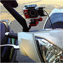 Blue Rotatable Mount Holder Adapter Moto Motorbike Clip Support Bracket for Gopro