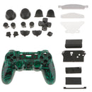 Joystick Controller Case Shell Cover+ Buttons for PS4 DualShock Green