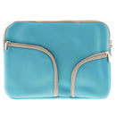 Protective Adjustable Zipper Laptop Notebook Tablet Carry Sleeve Case Cover Blue 13Inch
