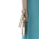 Protective Adjustable Zipper Laptop Notebook Tablet Carry Sleeve Case Cover Blue 15Inch
