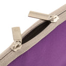 Protective Adjustable Zipper Laptop Notebook Tablet Carry Sleeve Case Cover Purple 15Inch