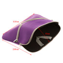 Protective Adjustable Zipper Laptop Notebook Tablet Carry Sleeve Case Cover Purple 11Inch