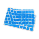 Soft Gel Keyboard SKin Cover Guard Film Protector for HP Pavilion 15''Clear-Blue
