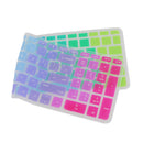 Silicone Keyboard SKin Cover Guard Film Protector for HP Pavilion 15inch Colorful