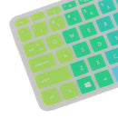 Silicone Keyboard SKin Cover Guard Film Protector for HP Pavilion 15inch Colorful