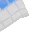 Rubber Keyboard SKin Cover Guard Film Protector for HP Pavilion 15Â‘Â’ White&Blue