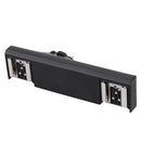 Dual Hot Shoe Flash Speedlite Bracket Splitter For Nikon DSLR Camera