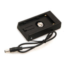 BMD BMCC 4K BMPCC Camera Battery Mount Plate Power Supply for Sony F-970 Series Battery Black
