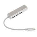 USB-C USB 3.1 Type C to RJ45 Lan Adapter HUB For Macbook PC Laptop Silver