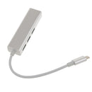 USB-C USB 3.1 Type C to RJ45 Lan Adapter HUB For Macbook PC Laptop Silver