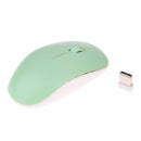 2.4GHz Mini Wireless Optical Mouse Mice with USB Receiver for PC Laptop Green