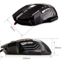 Professional Wired Gaming Mouse 2400 DPI 7 Button LED USB Gamer Cable Mouse