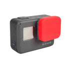 Red Soft Silicone Lens Caps Front Cover for Gopro Hero 5 Black Camera Protectors