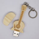 8GB Keychain Guitar Model USB 2.0 Flash Memory Stick Pen Storage Drive Thumb U Disk for Windows 7/8 Computer