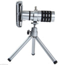 12X Zoom Mobile Phone Camera Mini Clip-on Telescope Objective Lens for iPhone 5 6 7 Samsung Galaxy S6 S7