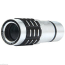 12X Zoom Mobile Phone Camera Mini Clip-on Telescope Objective Lens for iPhone 5 6 7 Samsung Galaxy S6 S7