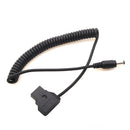 Coiled D-Tap to Straigth DC Cable for DSLR Rig Power V-Mount Anton Battery