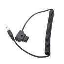 Coiled D-Tap to Straigth DC Cable for DSLR Rig Power V-Mount Anton Battery