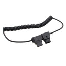 100cm Coiled D-TAP to Dtap M/M Cable for DSLR Rig Cable for Anton Bauer Battery