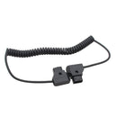 100cm Coiled D-TAP to Dtap M/M Cable for DSLR Rig Cable for Anton Bauer Battery