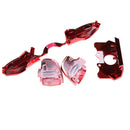Chrome Custom Full Button Mod Kit Dpad Bumper Trigger For Xbox One Red