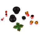 Chrome Custom Full Button Mod Kit Dpad Bumper Trigger For Xbox One Red