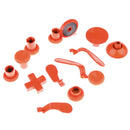 16Piece Full Replacement TriggerJoystick Dpad Set For Xbox One Elite Orange
