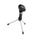 Mini Foldable Desktop Tabletop Tripod Microphone Mic Clip Stand Holder
