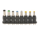 8 In 1 DC Power Charger Adapter Tips For Sony Fujitsu Samsung Laptop