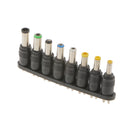 8 In 1 DC Power Charger Adapter Tips For Sony Fujitsu Samsung Laptop