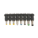 8 In 1 DC Power Charger Adapter Tips For Sony Fujitsu Samsung Laptop