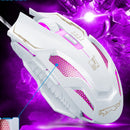 Optical 2400dpi Gaming Mouse Adjustment USB Wired for Gamer Computer Dota