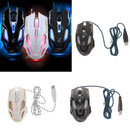 Optical 2400dpi Gaming Mouse Adjustment USB Wired for Gamer Computer Dota