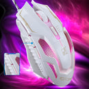 Optical 2400dpi Gaming Mouse Adjustment USB Wired for Gamer Computer Dota
