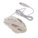 Optical 2400dpi Gaming Mouse Adjustment USB Wired for Gamer Computer Dota