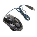 Optical 2400dpi Gaming Mouse Adjustment USB Wired for Gamer Computer Dota