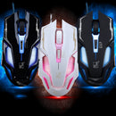 Optical 2400dpi Gaming Mouse Adjustment USB Wired for Gamer Computer Dota