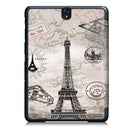 Retro Tower Fold Cover PU Leather Protector for Samsung Galaxy Tab S3 9.7 T820/T825