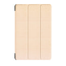 Golden Tri-Fold PU Leather Smart Stand Case for Samsung Galaxy Tab A 10.1 P585/P580