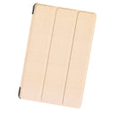Golden Tri-Fold PU Leather Smart Stand Case for Samsung Galaxy Tab A 10.1 P585/P580