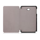 Golden Tri-Fold PU Leather Smart Stand Case for Samsung Galaxy Tab A 10.1 P585/P580