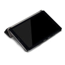Black Auto Wake Up Sleep Flip Leather Case for Samsung Galaxy Tab A 10.1 P585/P580