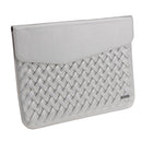 Artificial Leather Sleeve Case Bag Pouch Cover for Macbook 13inch Laptop Silver