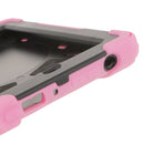 Heavy Duty Shockproof Stand Protector Case Pink For Amazon Fire 7