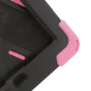 Heavy Duty Shockproof Stand Protector Case Pink For Amazon Fire 7